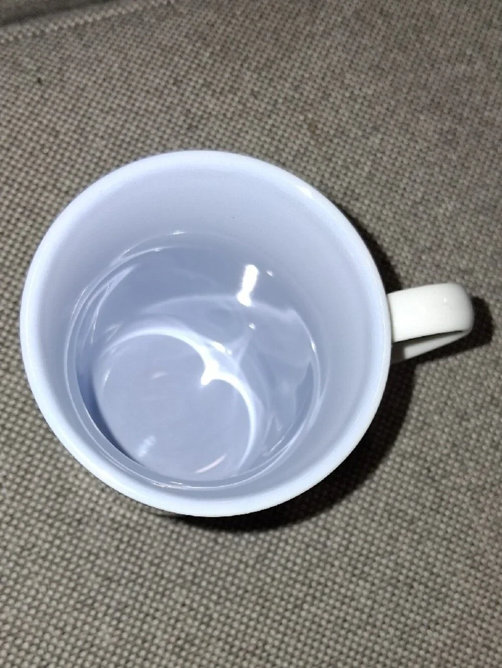 White Ceramic Collectible Mug - Precious Moments Marking